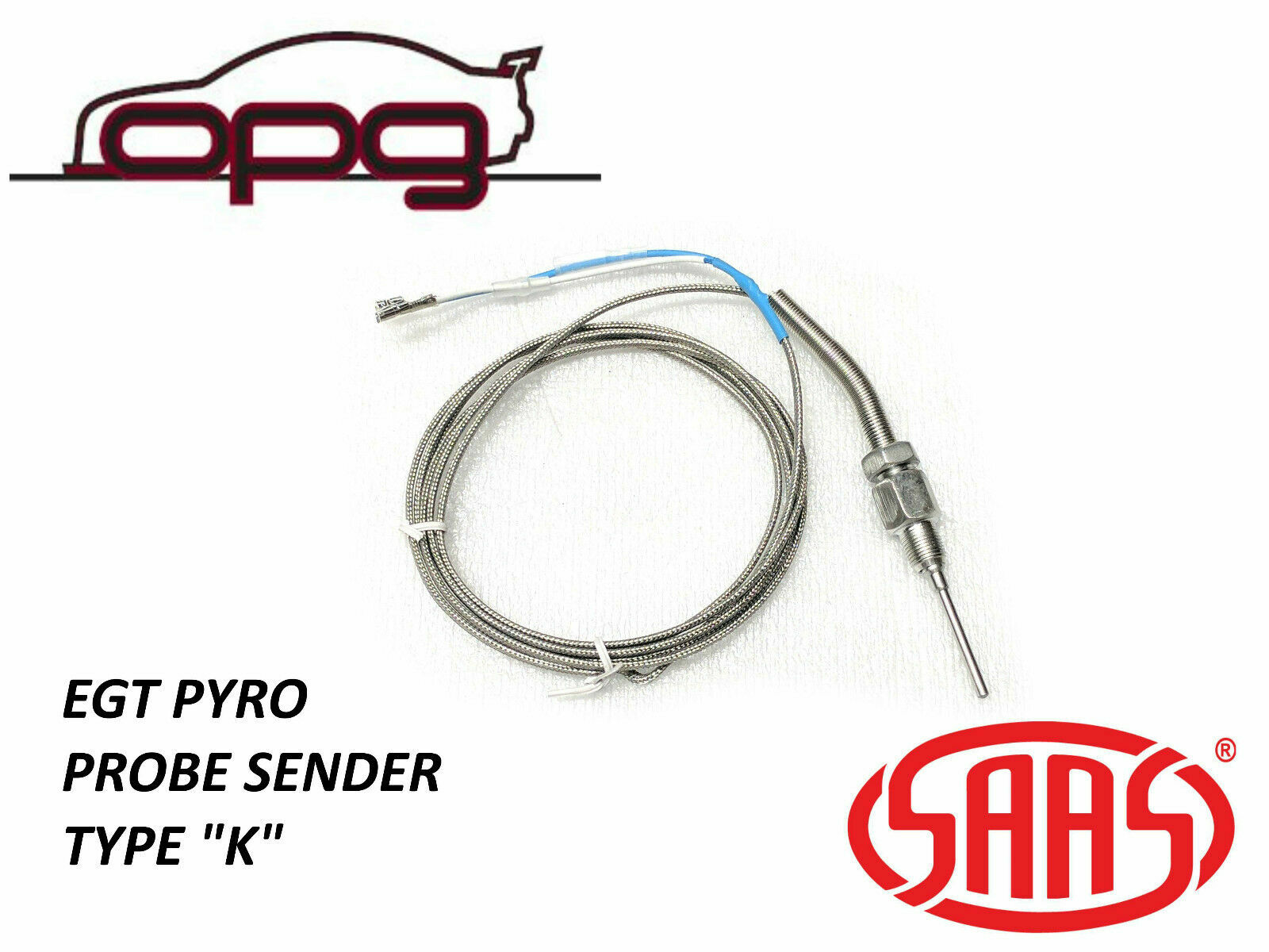 Sg31003 Egt Pyro Exhaust Gas Temp Probe Only Saas Gauge Muscle Series