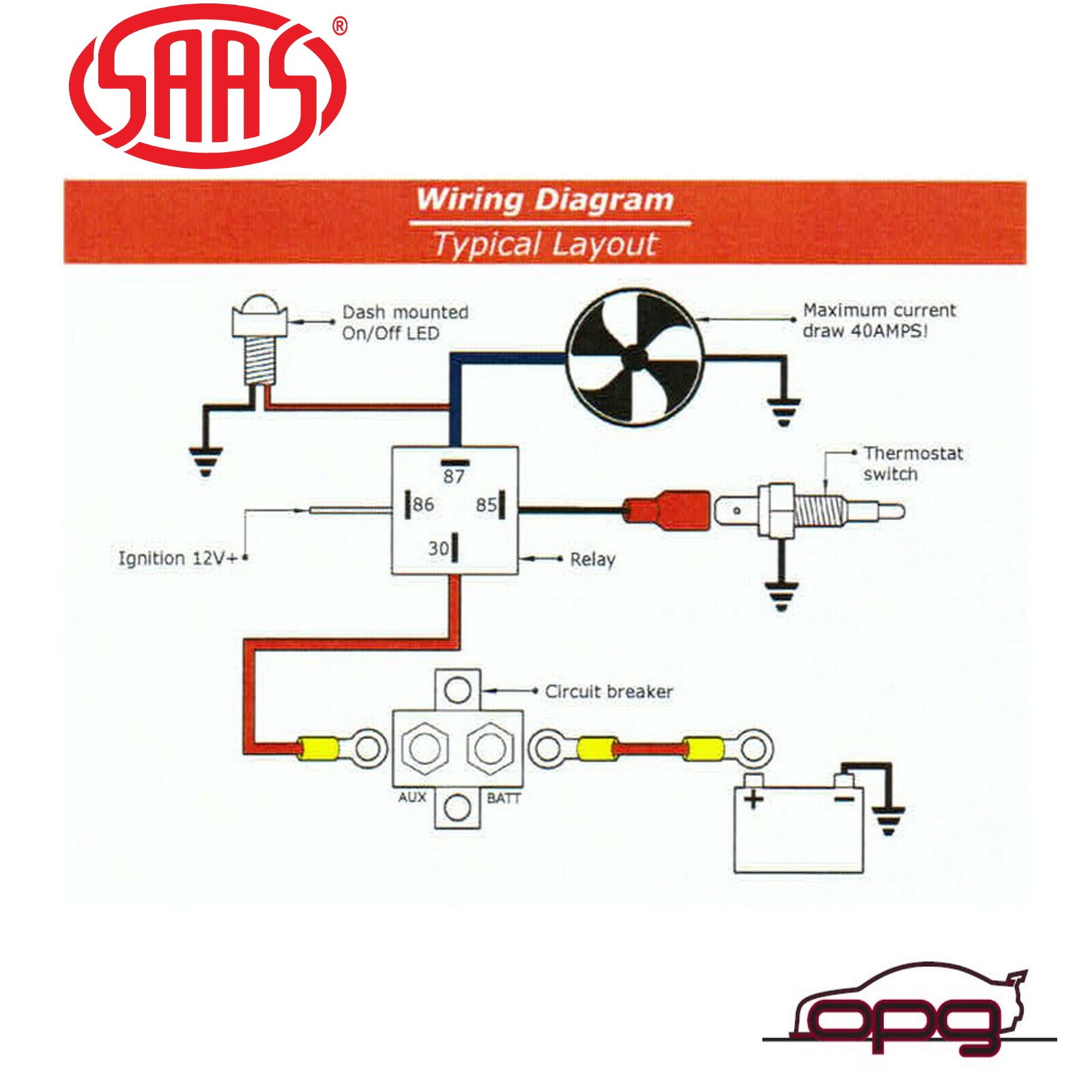 5 Pin Relay Wiring Diagram For Thermo Fan