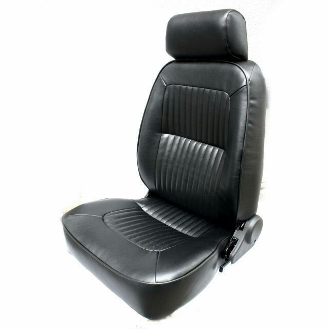 Classic Deluxe PU Leather Bucket Seats Car Reclinable For Holden Ute   SS4358865 