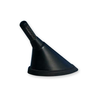 Autotecnica Antenna / Aerial Only Stubby Bee Sting for VE Omega Berlina - Black Carbon - 3.5cm - Antenna Base NOT included