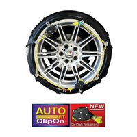 Autotecnica Snow Chain Kit Premium - Autofit Clip On for SUV 4WD 4x4 Cars 275/45 R21 CAP480