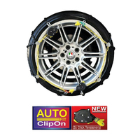 Autotecnica Snow Chain Kit Premium - Autofit Clip On for SUV 4WD 4x4 Cars 315/35 R22 CAP490