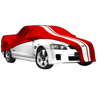 Genuine SAAS Indoor SAAS Classic Car Cover for Holden Ute VX VU VY VZ VE VF HSV Maloo Softline Red