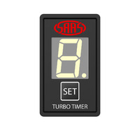 Genuine SAAS SG81801 Turbo Timer Digital Switch Gauge for Universal Hole Size 20mmx40mm