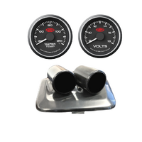 Genuine SAAS Gauge Dash Pod Gauge Package for Holden VE SV6 SS SSV Series 1/2 Water Temp & Volts