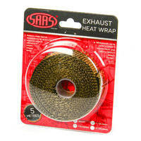 SAAS Exhaust Wrap Basalt Titan - 25mm (1in) x 5m