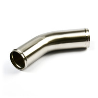 Genuine SAAS Stainless Steel Pipe with Brushed Finish 76mm Diameter x 45 Degree