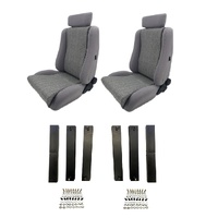 Autotecnica Seat Package Front For VB Commodore / HDT HSV Style  - Pair With Adapter Kit