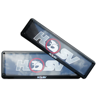 Genuine HSV Licence Number Plate Cover Slimline & Standard Size SPZ-300113 - 1 of Each