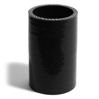 SAAS Straight 4 Ply Silicone Hose 38mm x 38mm x 76mm Black