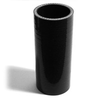 SAAS Straight 4 Ply Silicone Hose 51mm x 51mm x 127mm Black