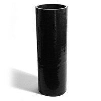 SAAS Straight 4 Ply Silicone Hose 70mm x 70mm x 254mm Black