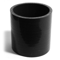 SAAS Straight 4 Ply Silicone Hose 70mm x 70mm x 76mm Black