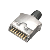 OneX Aluminium 7 Pin Flat Plug TM 7018