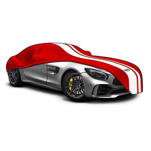 SAAS Classic Car Indoor Cover for Porsche GT4RS Spyder RS All Model Softline Red