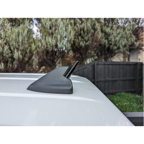 Antenna Only Stubby Bee Sting fits Ford UB Everest Next Gen & Ranger PY XL XLS Wildtrak Raptor Tremor Next-Gen Black 55mm - Antenna Base NOT included