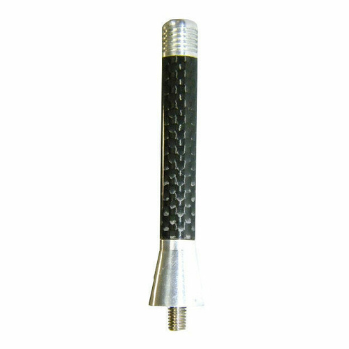 Autotecnica Antenna / Aerial Only Stubby Bee Sting for Citroen DS3 DS5 Silver Carbon - Antenna Base NOT included