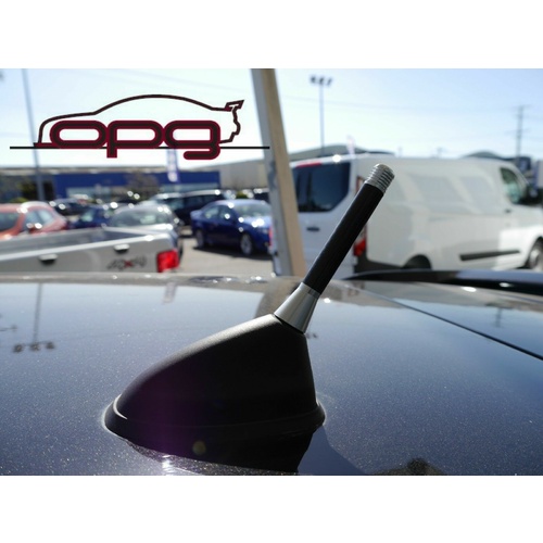 Autotecnica Opg Antenna / Aerial Only Stubby Bee for Sting Suits Kia Grand Carnival - Silver Carbon - Antenna Base NOT included