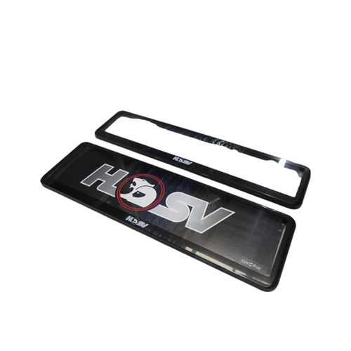 Genuine HSV Licence Plate Cover Set Genuine # SPZ-300114