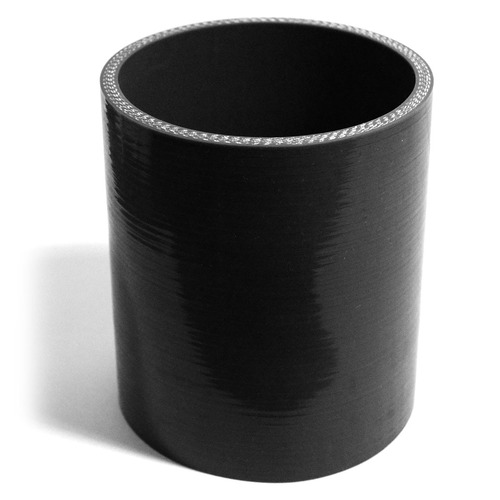 SAAS Straight 4 Ply Silicone Hose 102mm x 102mm x 127mm Black