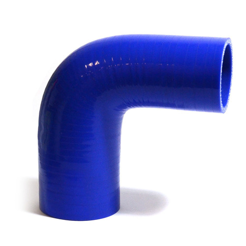 SAAS 90Deg 4 Ply Silicone Reducer 51mm x 63mm Blue